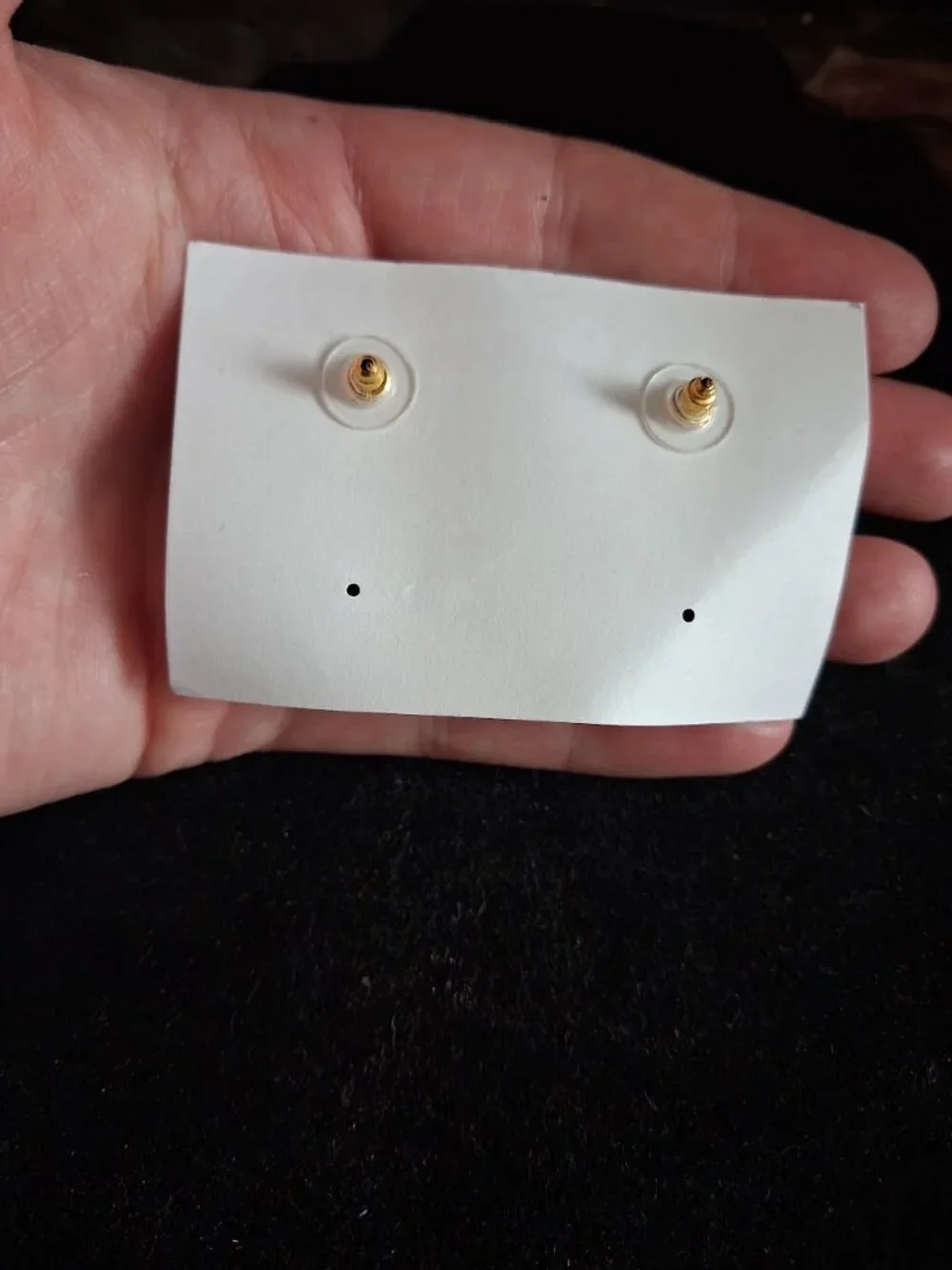 Retro style stud earrings